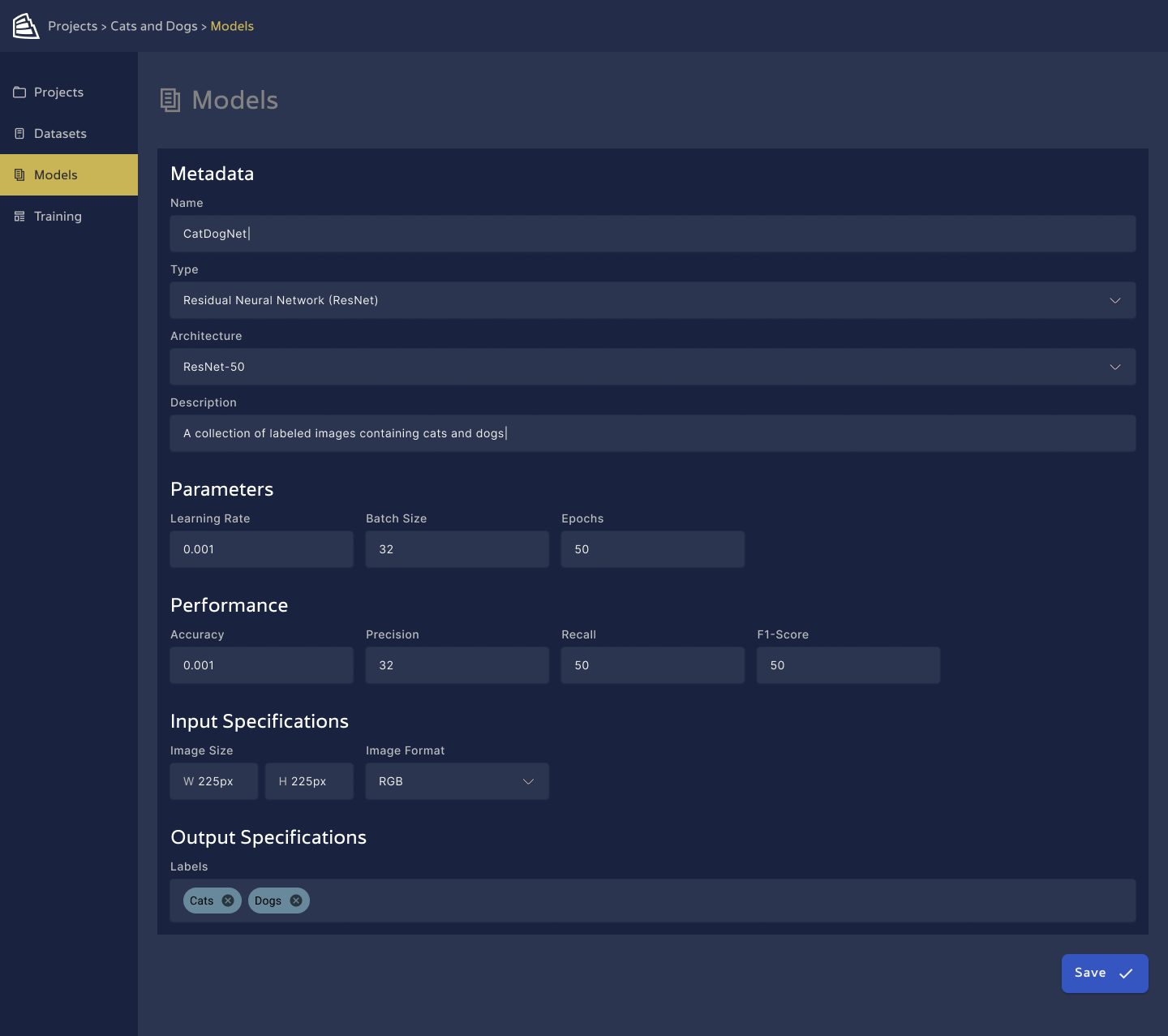 Striveworks Wireframes