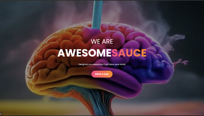 AwesomeSauce Agency Site