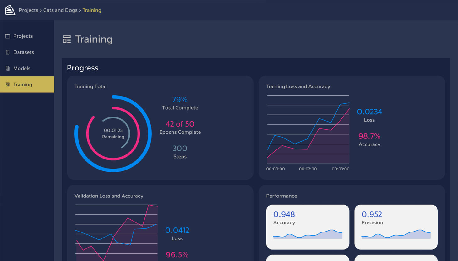 Striveworks Wireframes